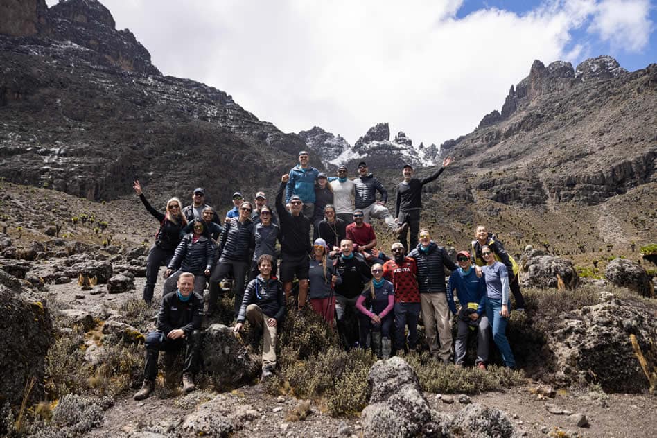 Branson's Mount Kenya Climbing